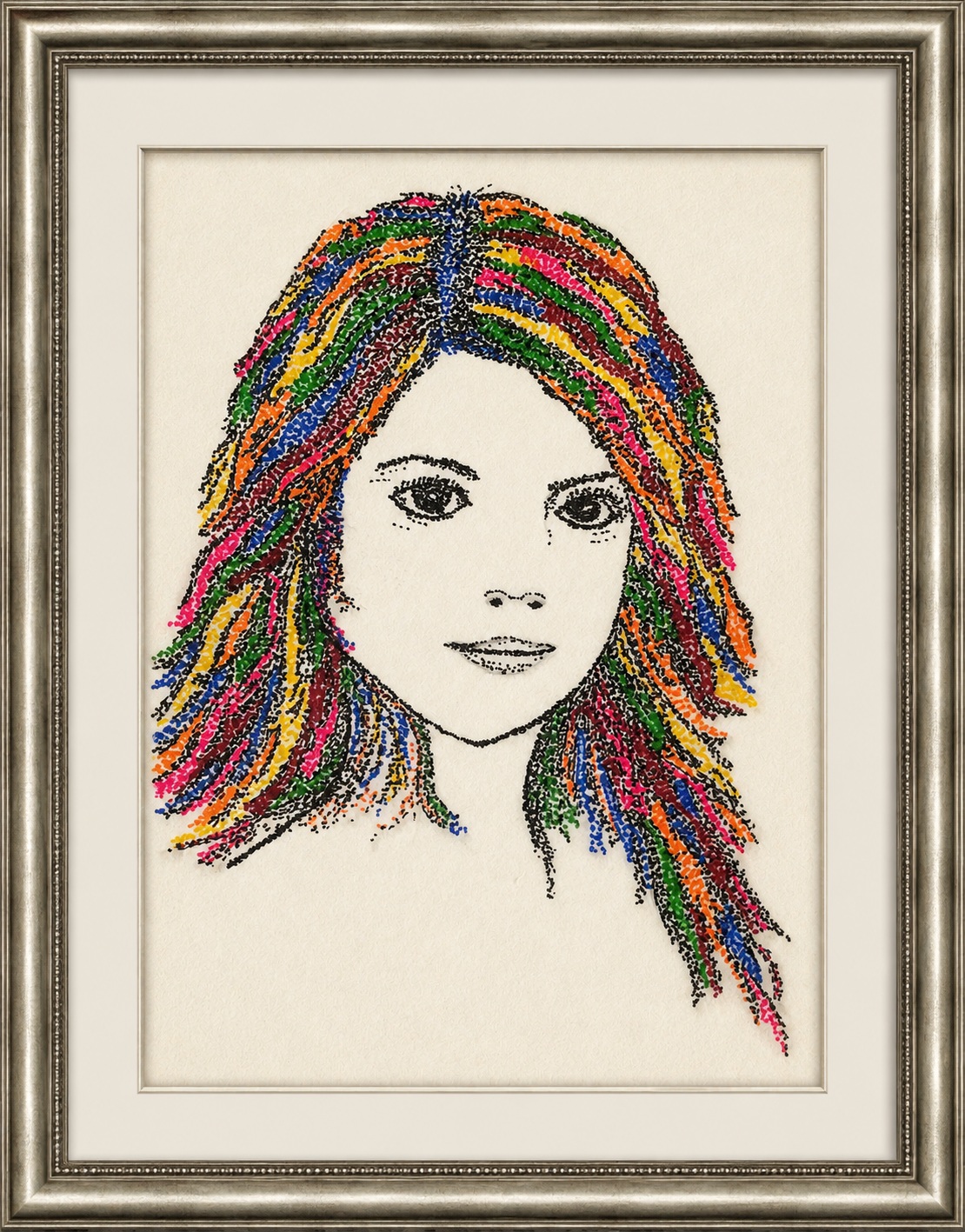 Colourful Thoughts canvas artwork