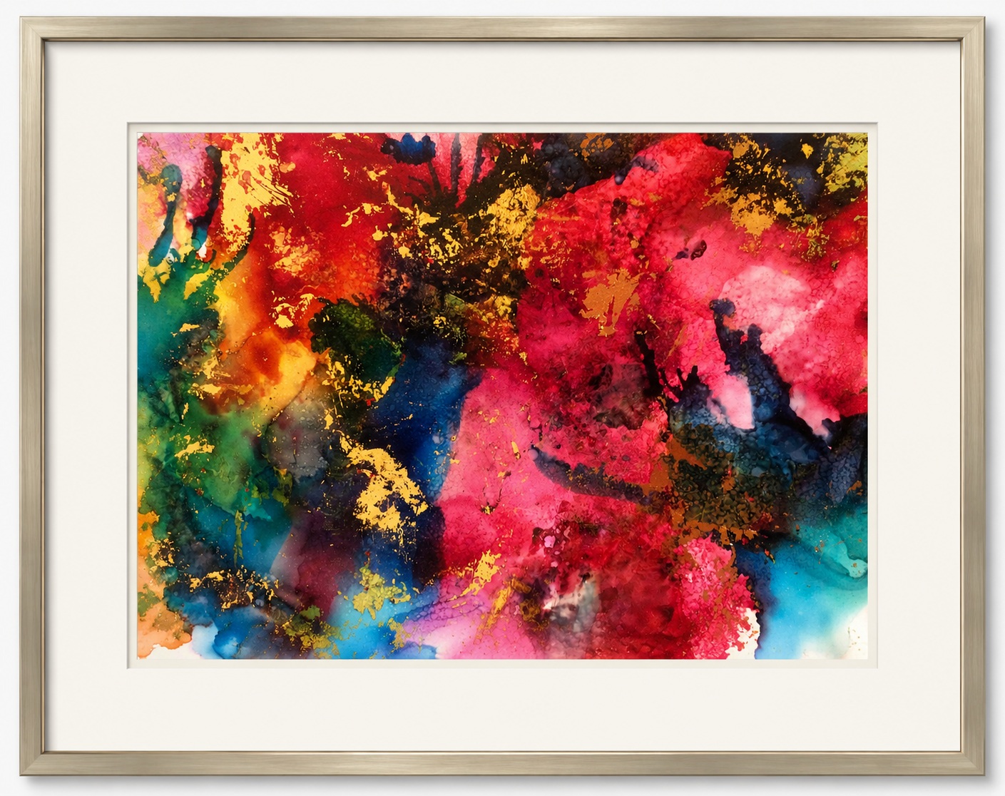 Wild Abandon abstract canvas artwork