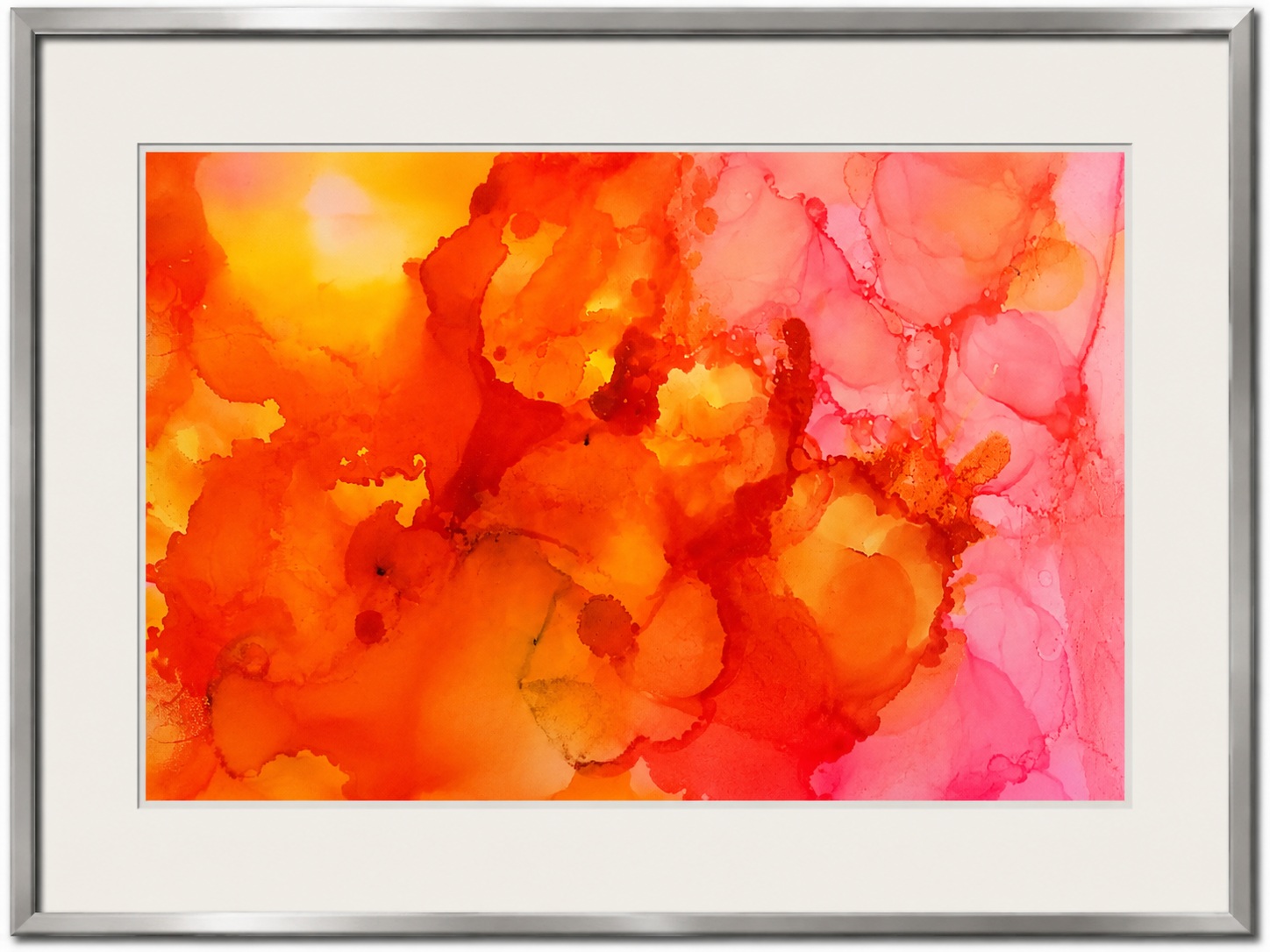 Summer Heat abstract canvas artwork