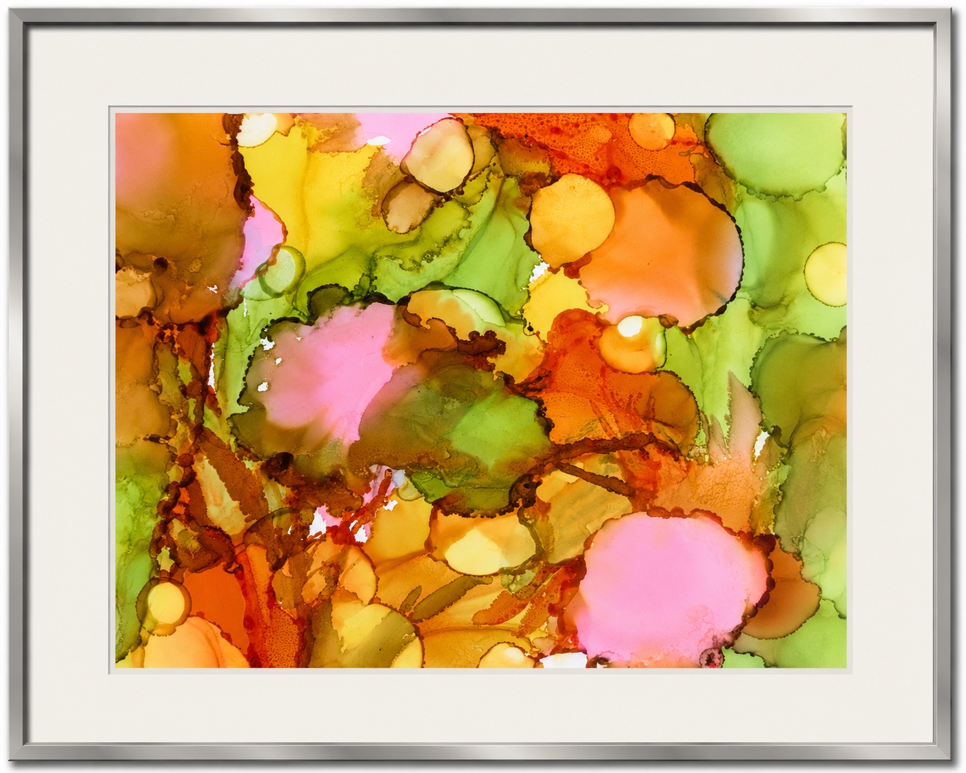 Autumn Mosaic abstract canvas artwork