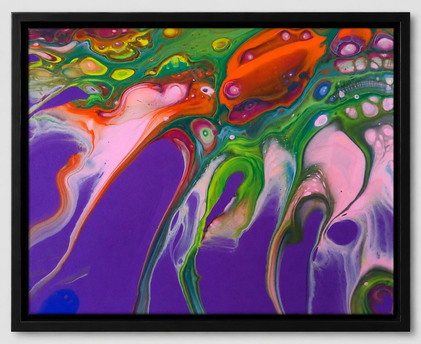 Carnival Tide abstract canvas artwork