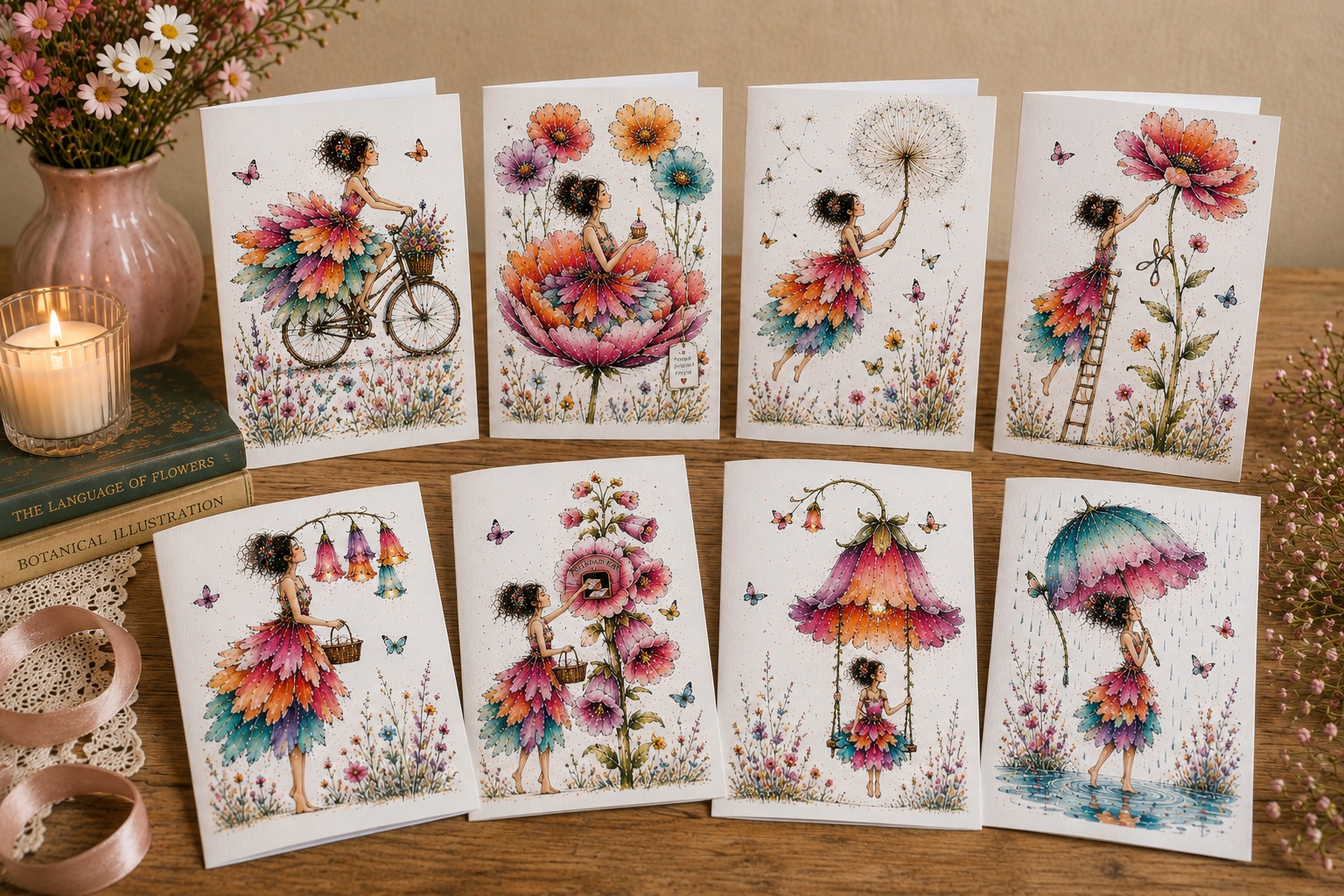 Fleur Collection cards