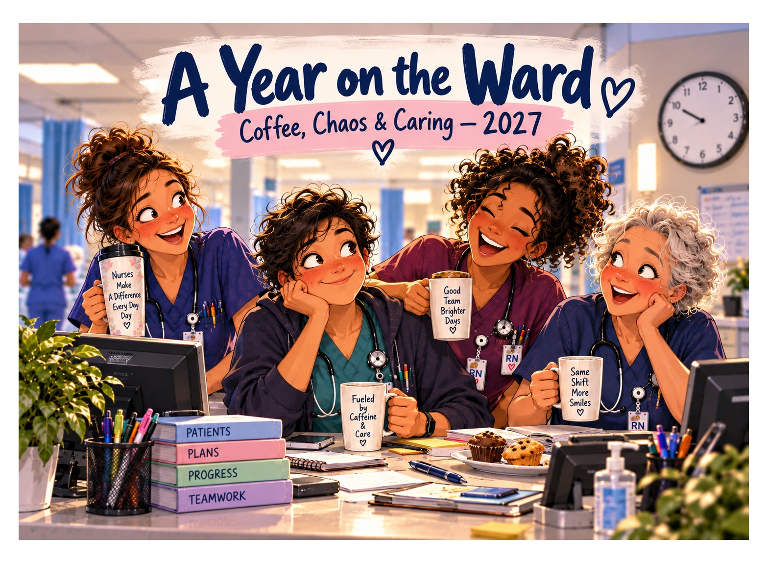 A Year on the Ward 2027 Calendar