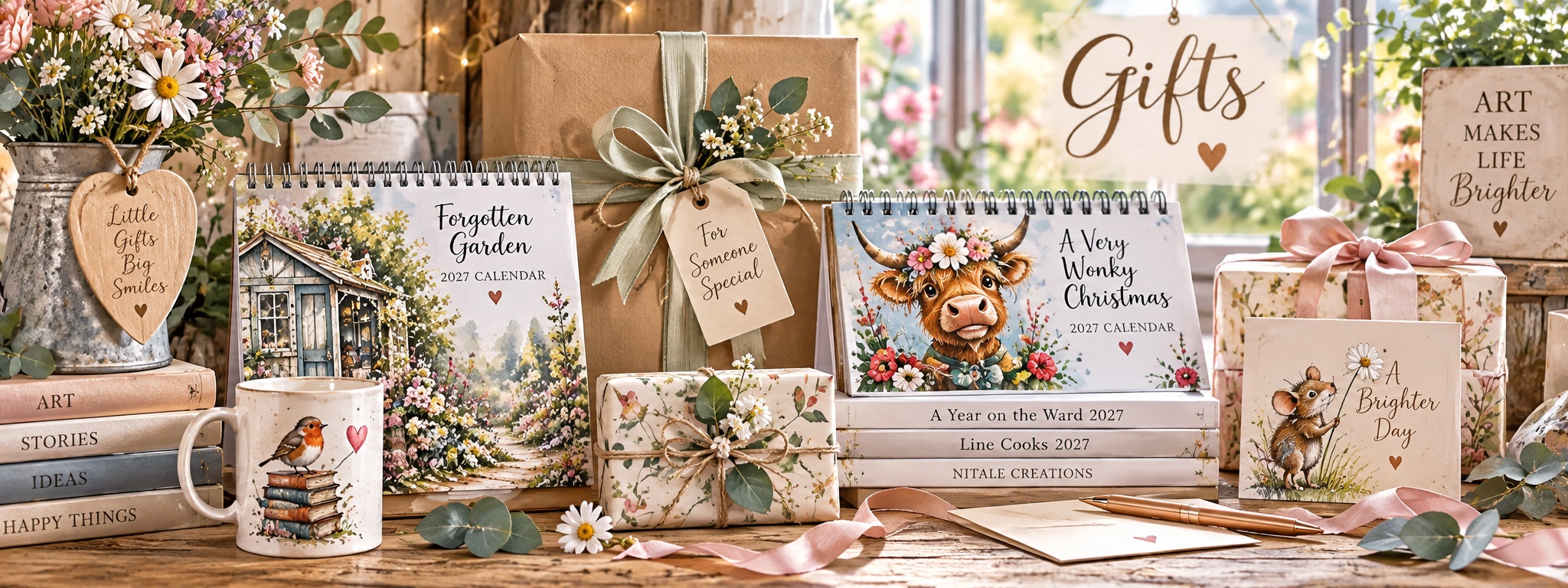 Gifts and calendars from Nitale Creations